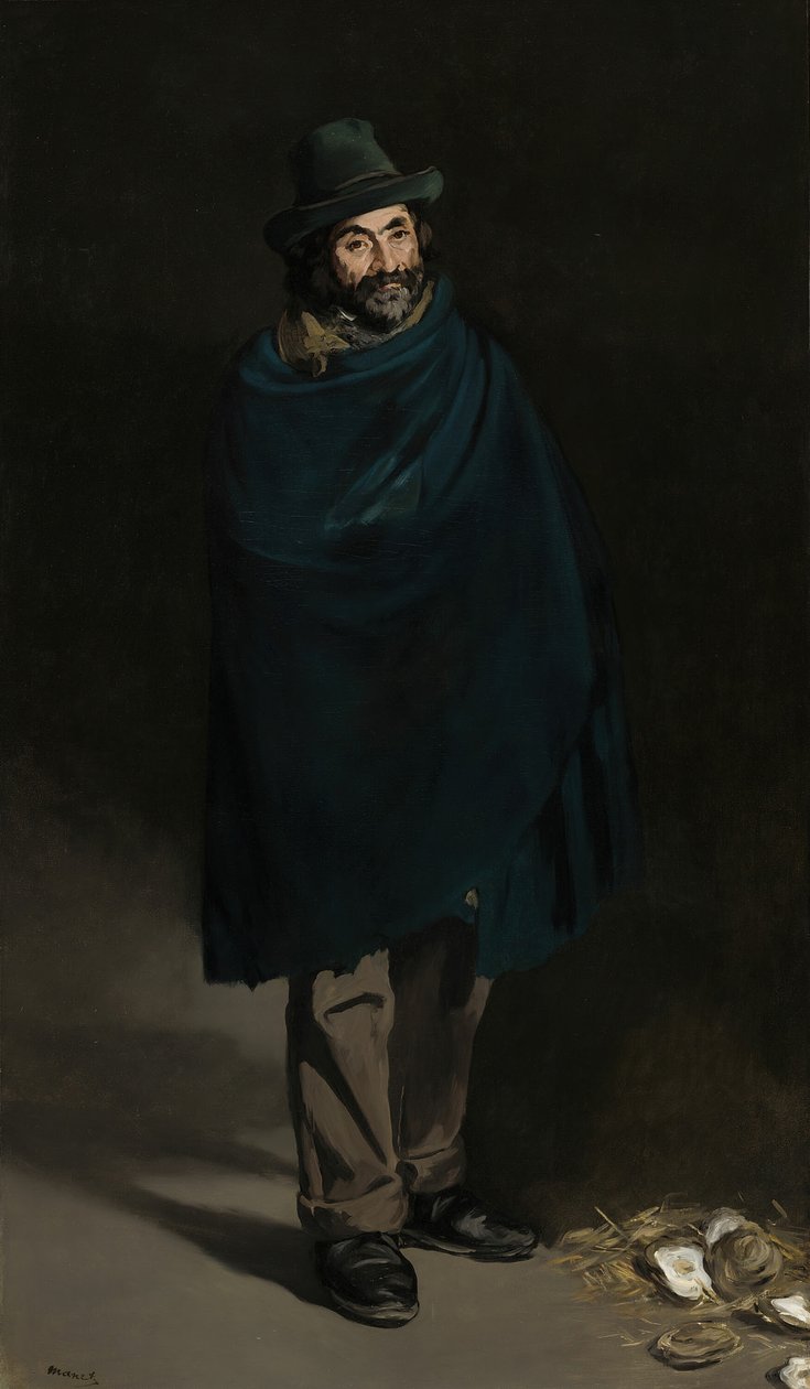 Koldus osztriga filozófus, 186567. alkotó: Édouard Manet