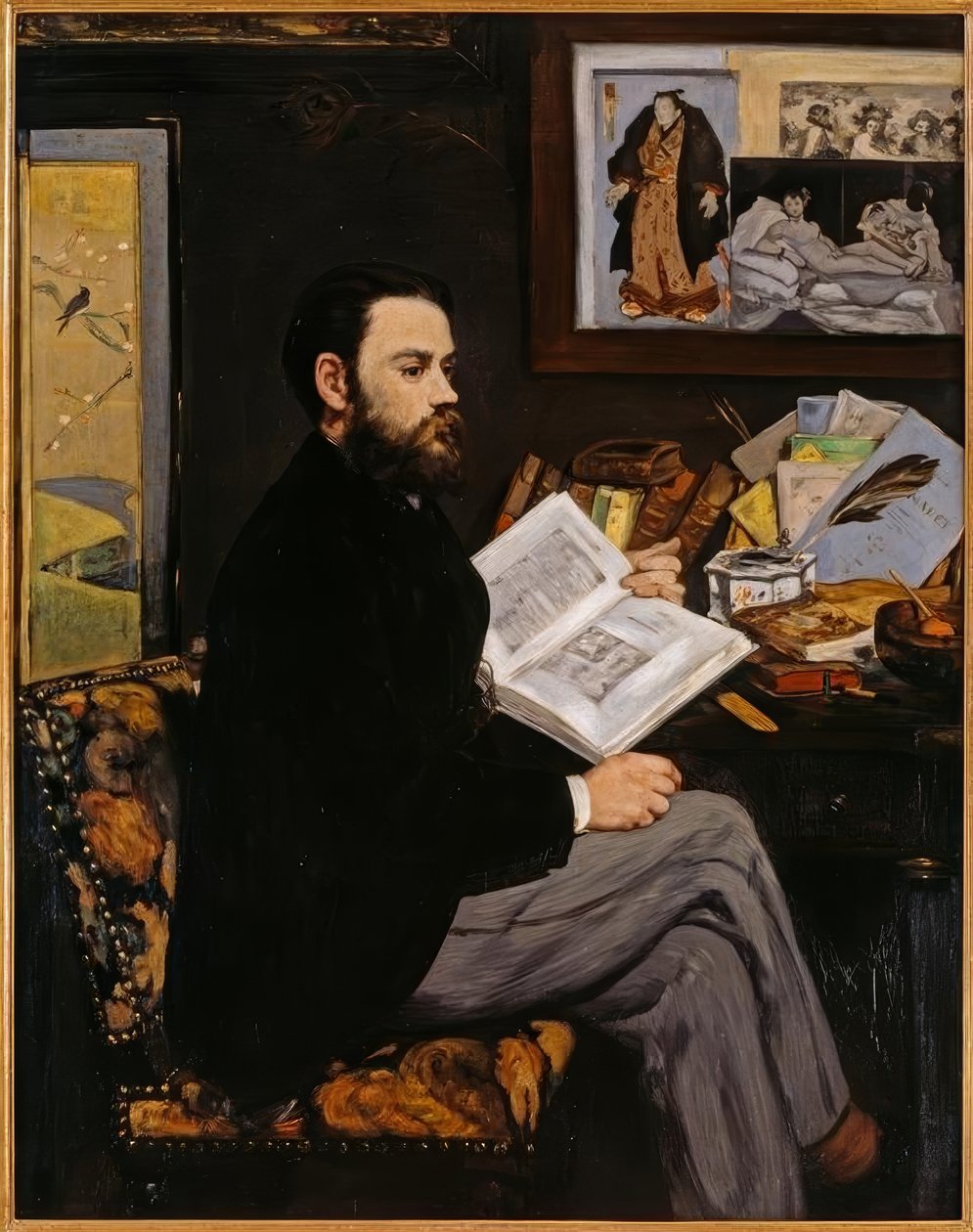 Emile Zola alkotó: Édouard Manet