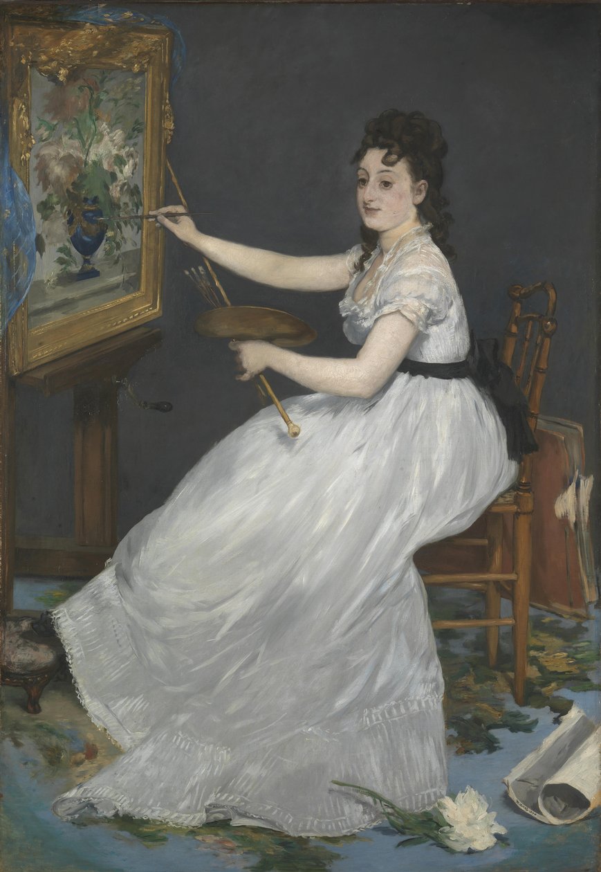 Eva Gonzalès, 1870 alkotó: Édouard Manet
