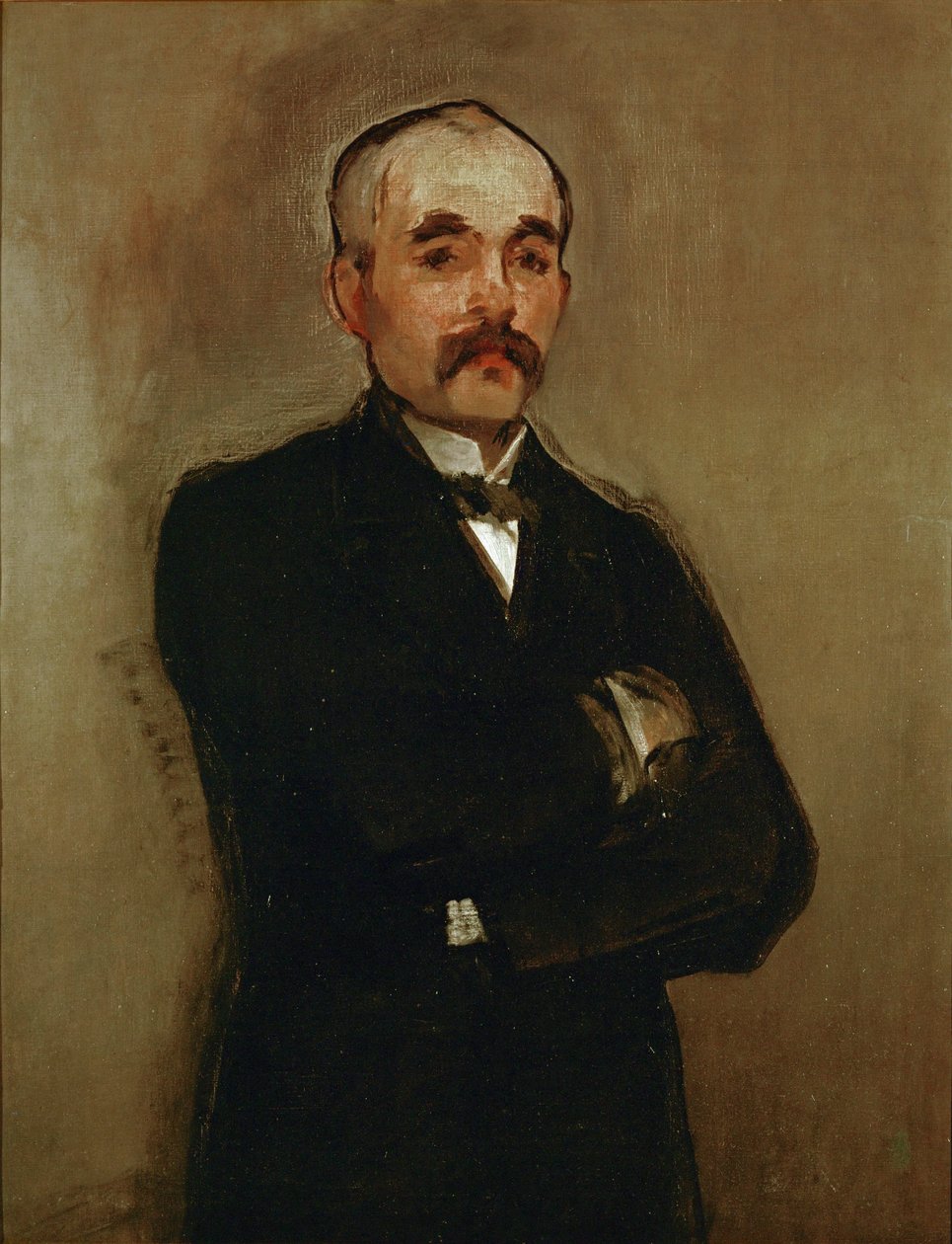 Georges Clemenceau ... (olaj, vászon) alkotó: Édouard Manet