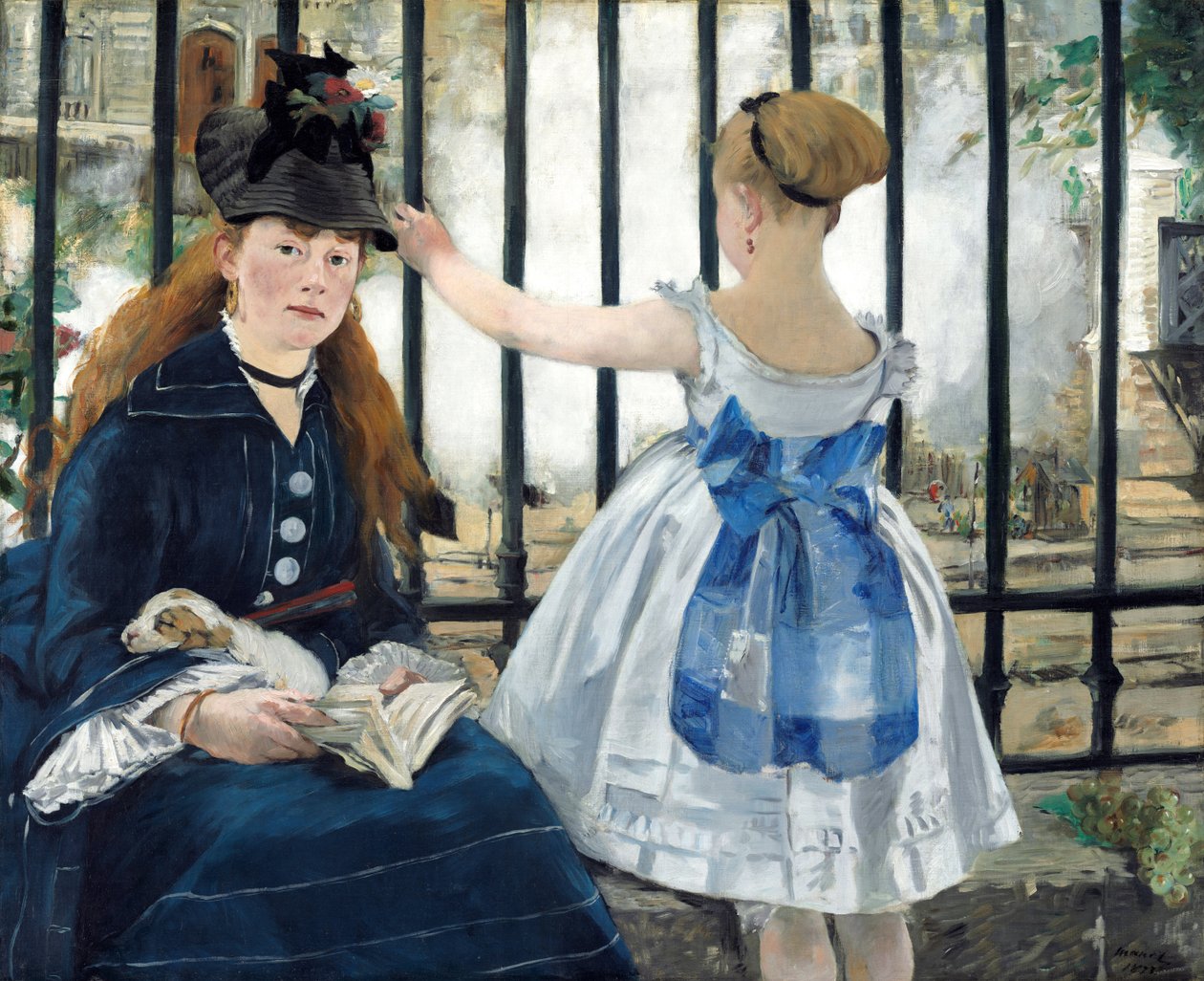 A vasút alkotó: Édouard Manet