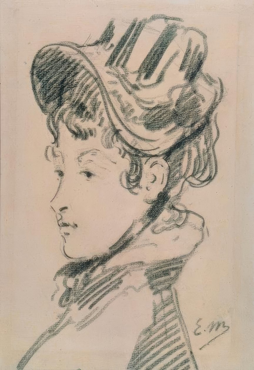 Madame Jules Guillemet alkotó: Édouard Manet