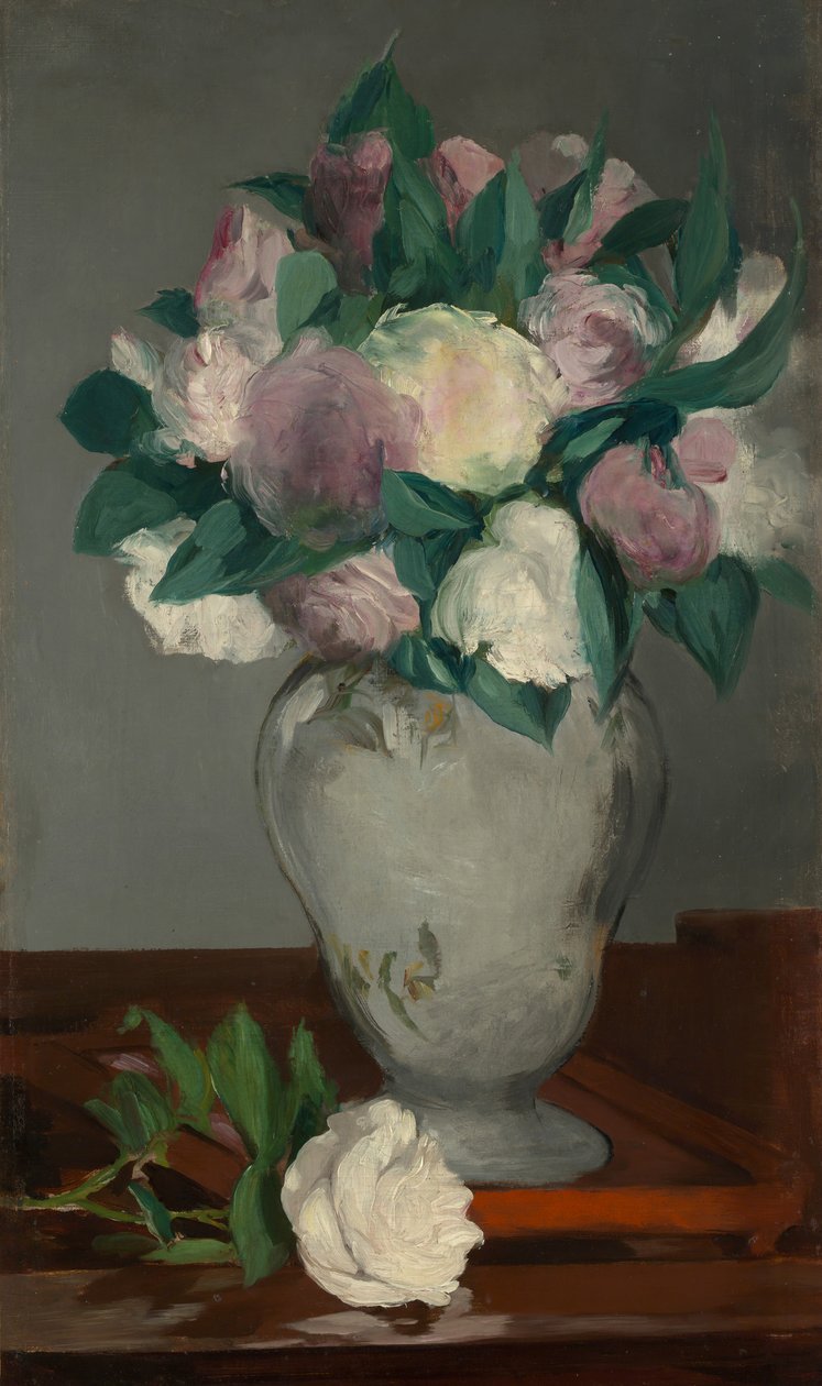 Pünkösdi rózsa, 1864-65. alkotó: Édouard Manet