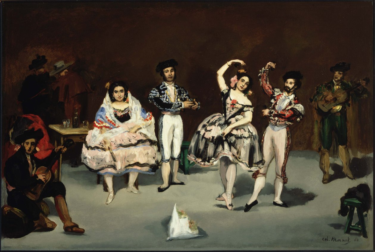 Spanyol balett alkotó: Édouard Manet