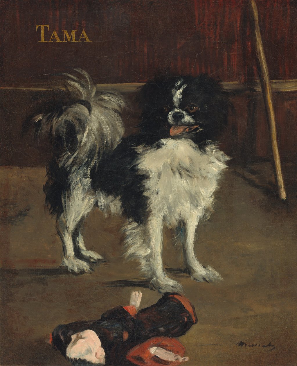 Tama, a japán kutya alkotó: Édouard Manet