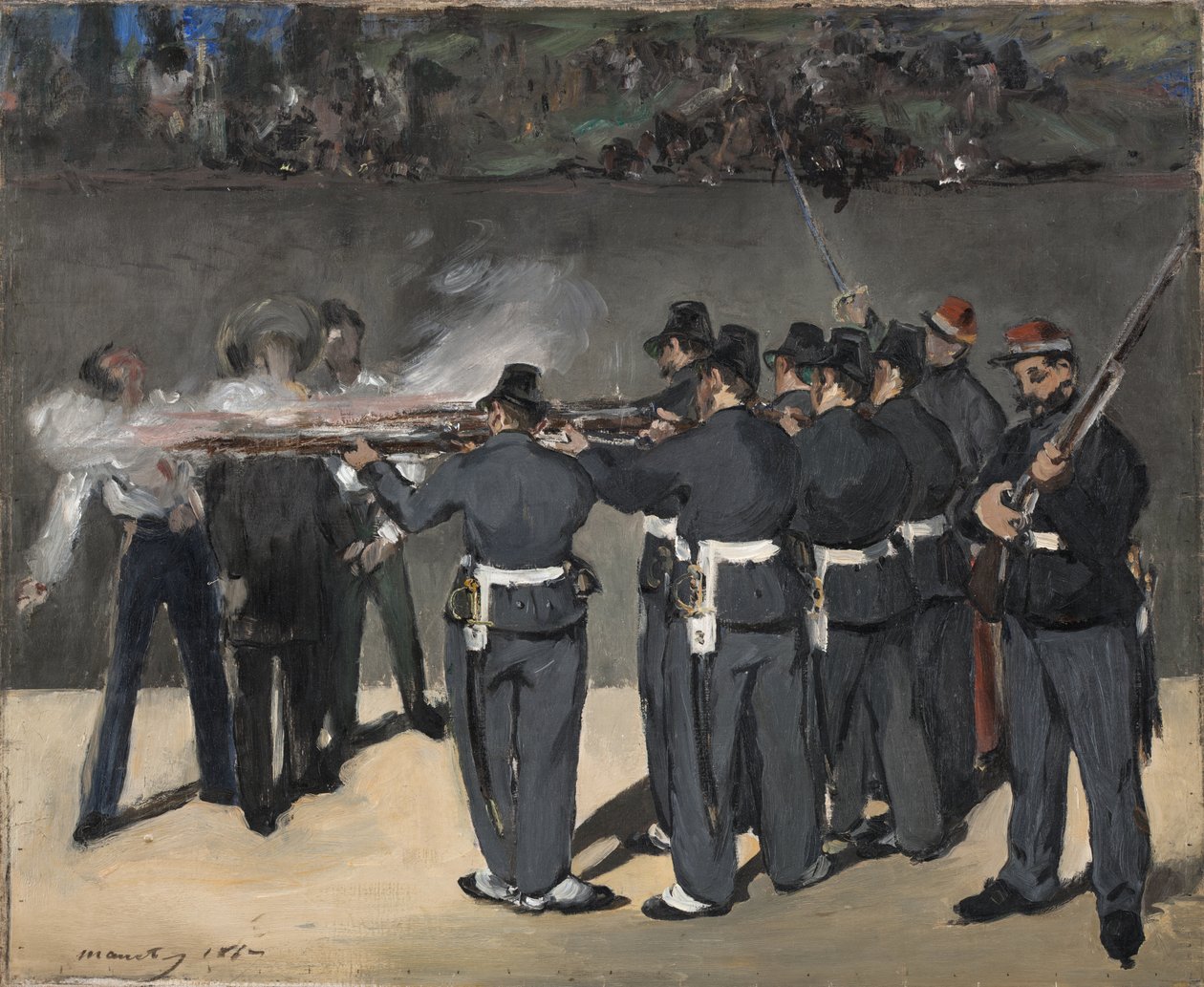Maximilian császár kivégzéseMaximilian császár kivégzése alkotó: Édouard Manet