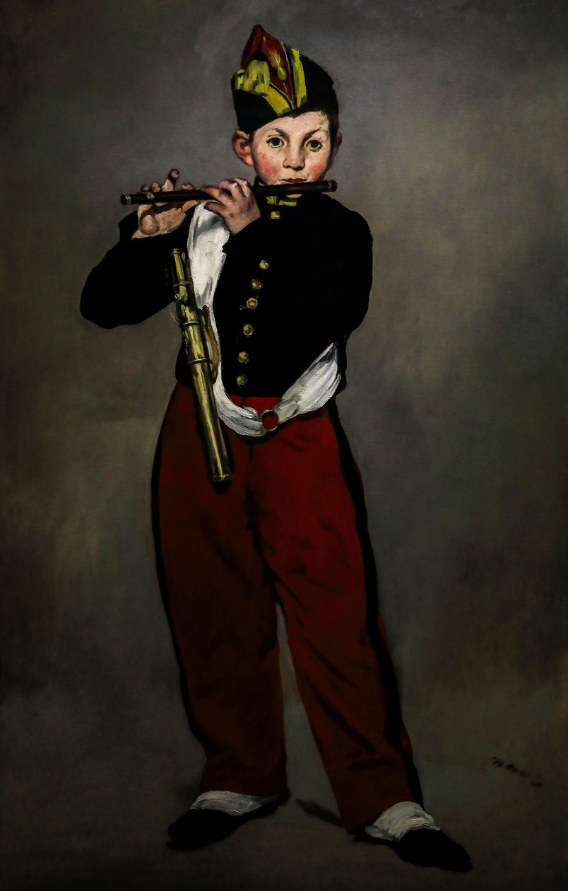 The Fife Player 1866 (olaj, vászon) alkotó: Édouard Manet