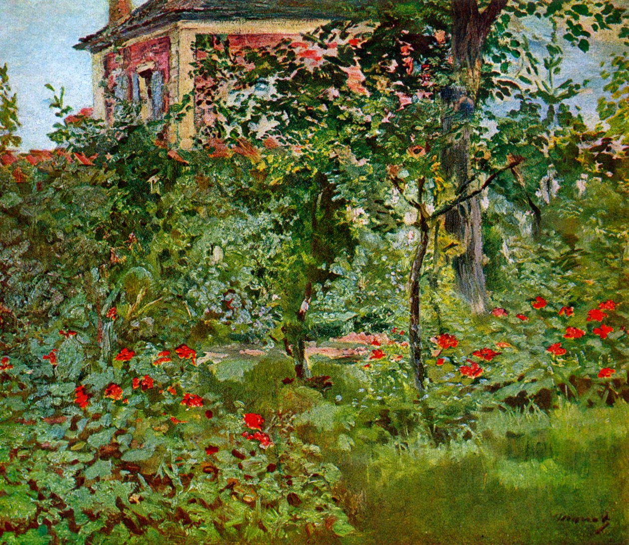 A Bellevue-i kert, 1880. alkotó: Édouard Manet