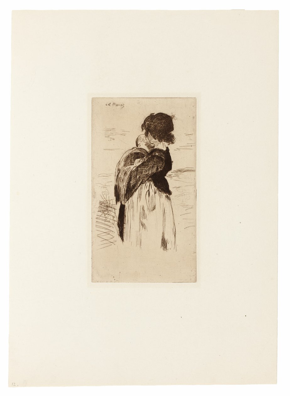 A kislány alkotó: Édouard Manet