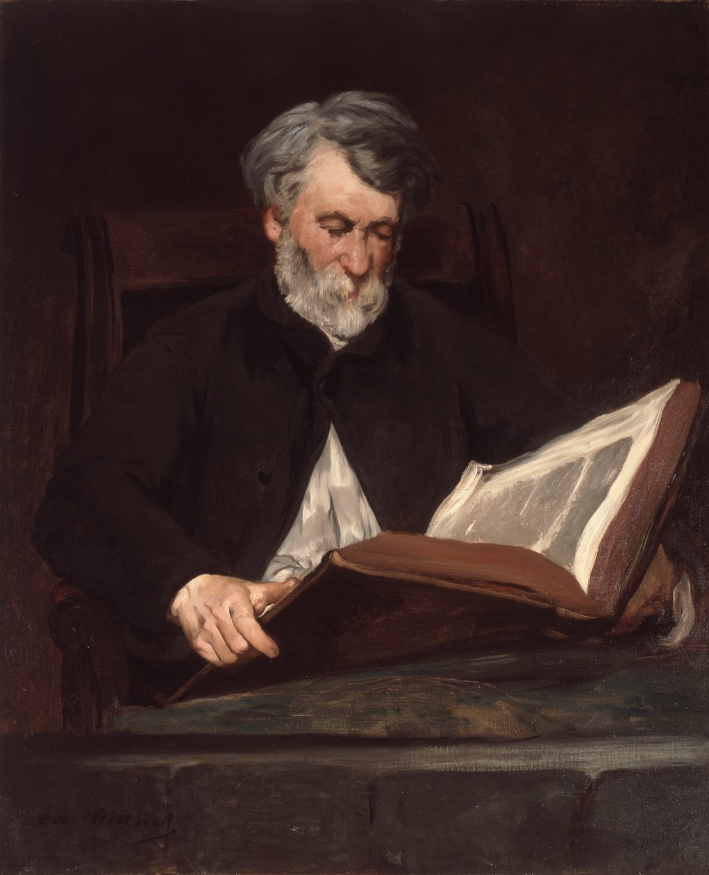 Az olvasó alkotó: Édouard Manet