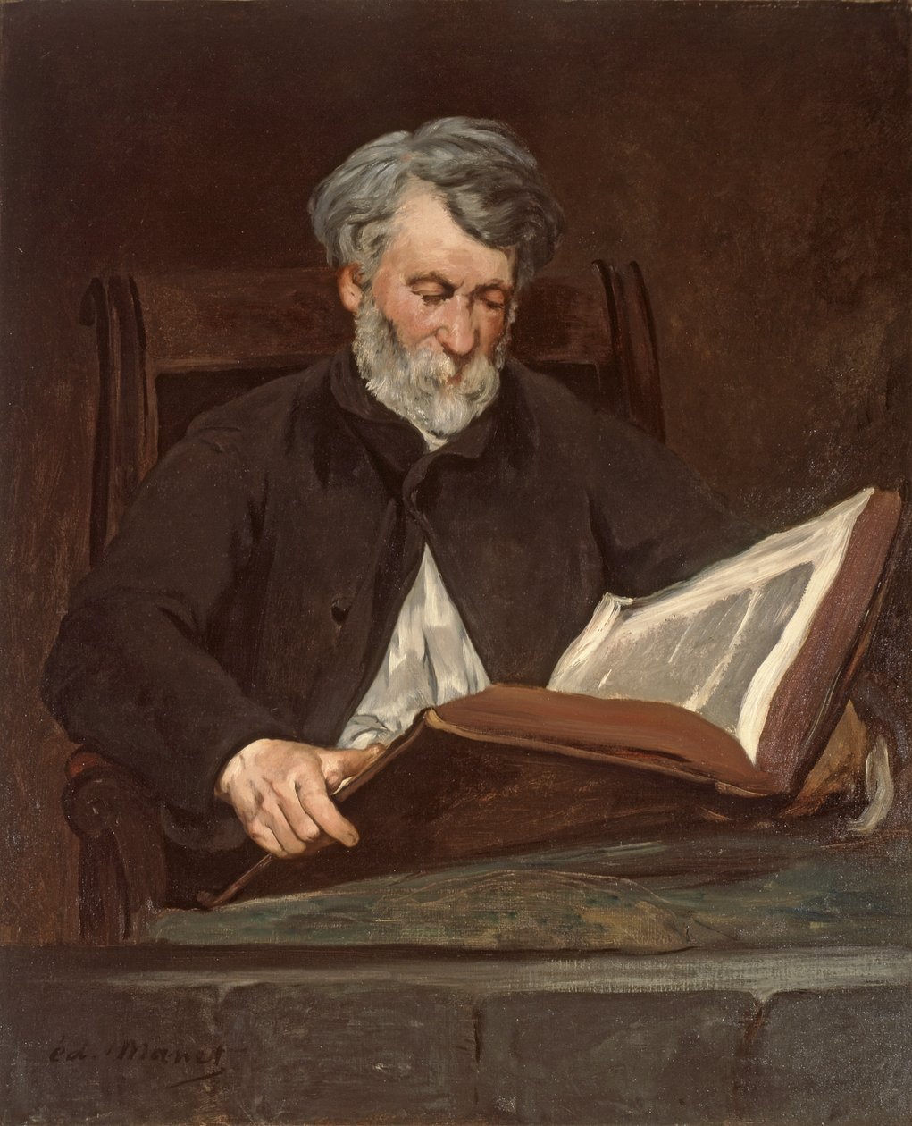 Az olvasó alkotó: Édouard Manet