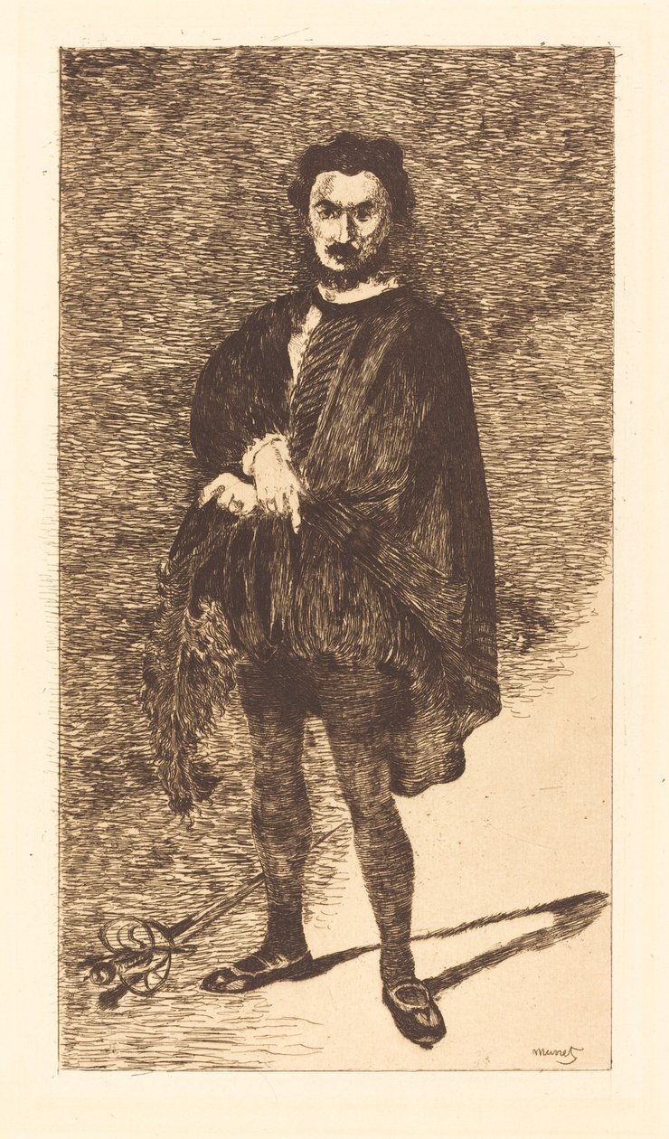 A tragikus színész alkotó: Édouard Manet