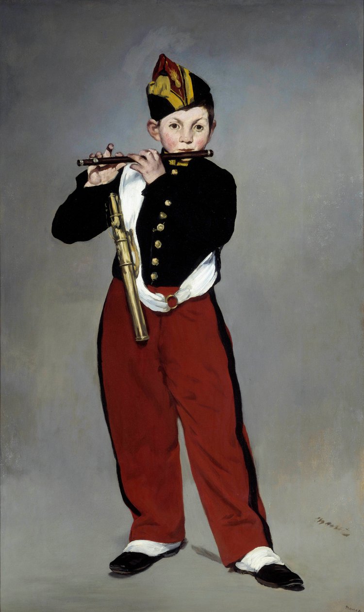 The fife player alkotó: Édouard Manet