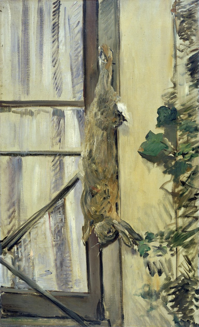 A nyúl, 1881. alkotó: Édouard Manet