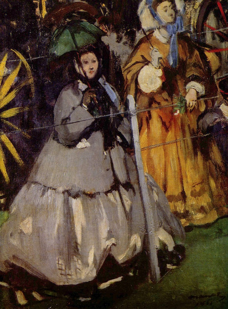 Nők a versenyeken alkotó: Édouard Manet