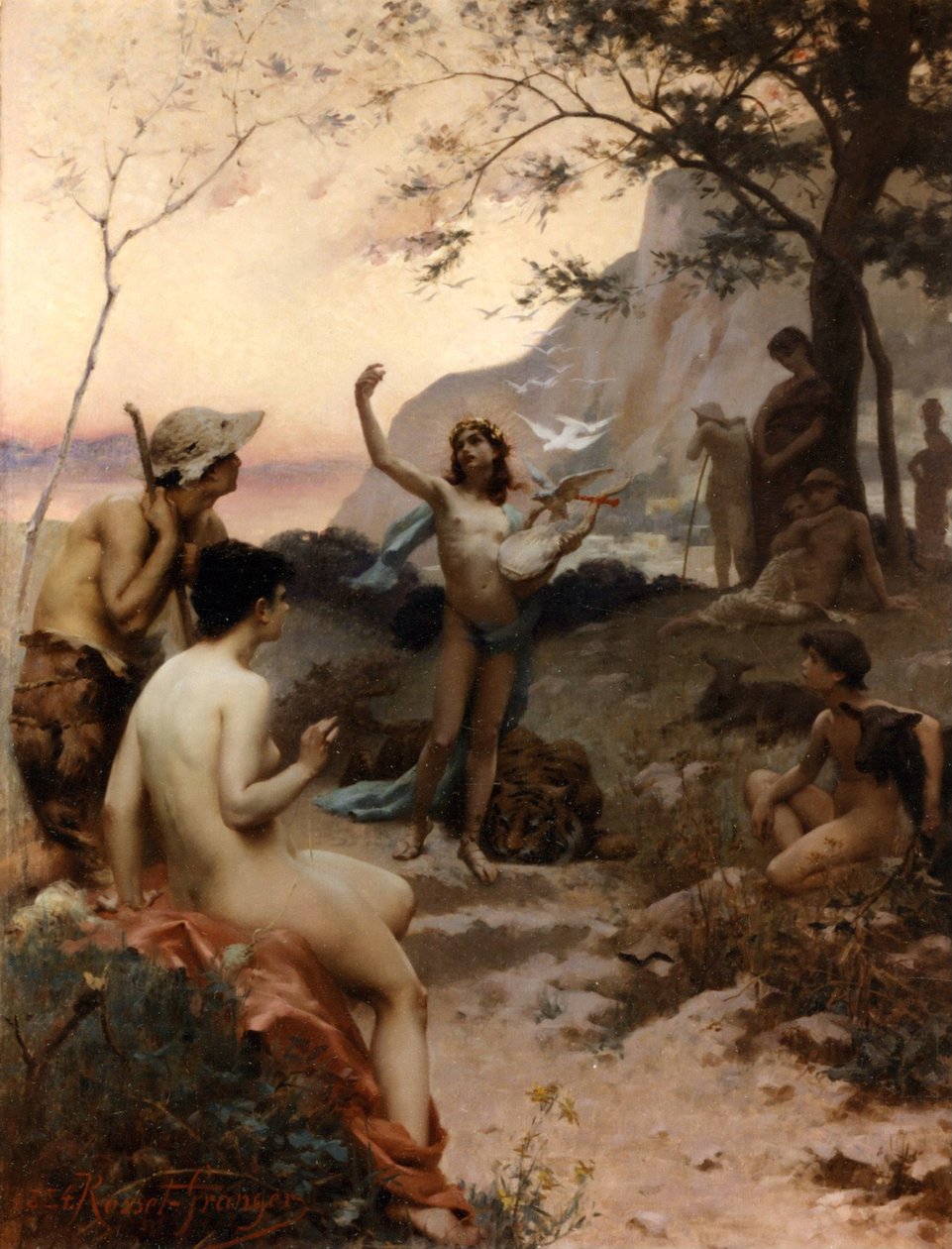 Orpheus, 1884. alkotó: Édouard Rosset Granger