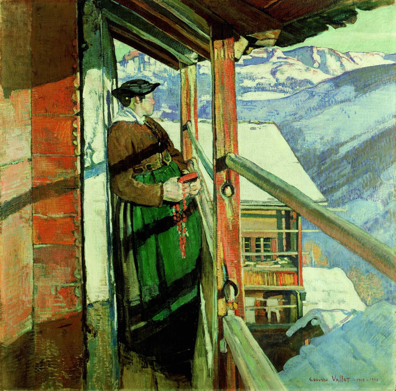 Vasárnap reggel, 1908-1909. alkotó: Edouard Vallet