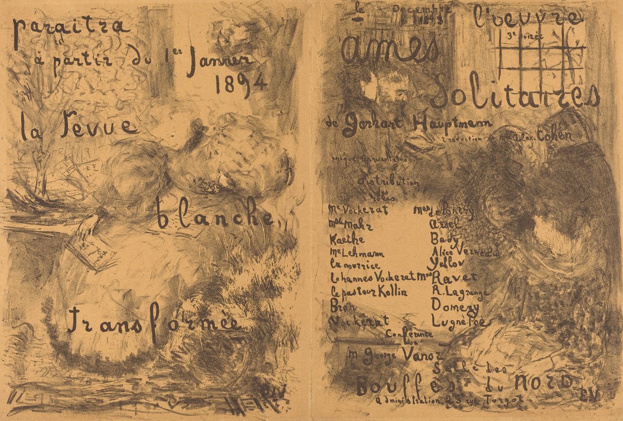 magányos lelkek alkotó: Edouard Vuillard