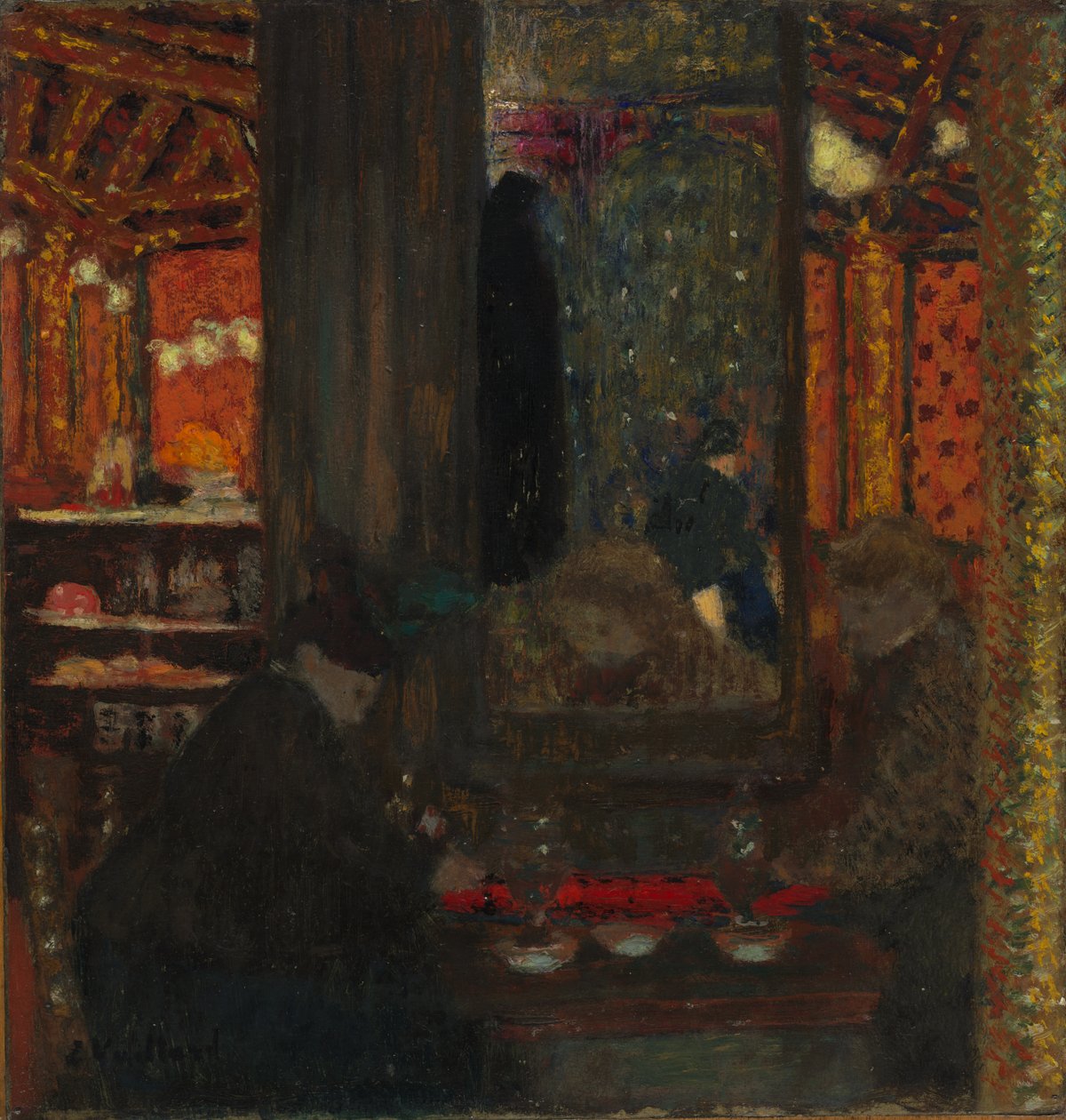 A kávézóban alkotó: Edouard Vuillard
