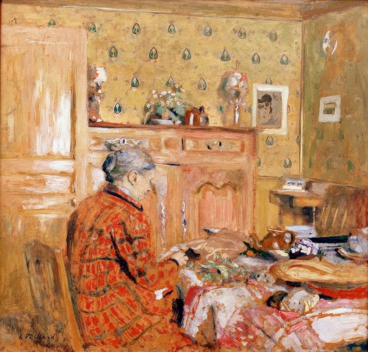 reggeli alkotó: Edouard Vuillard