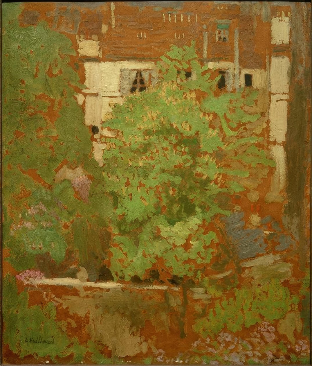 E. Vuillard, Kastanienbaum alkotó: Edouard Vuillard