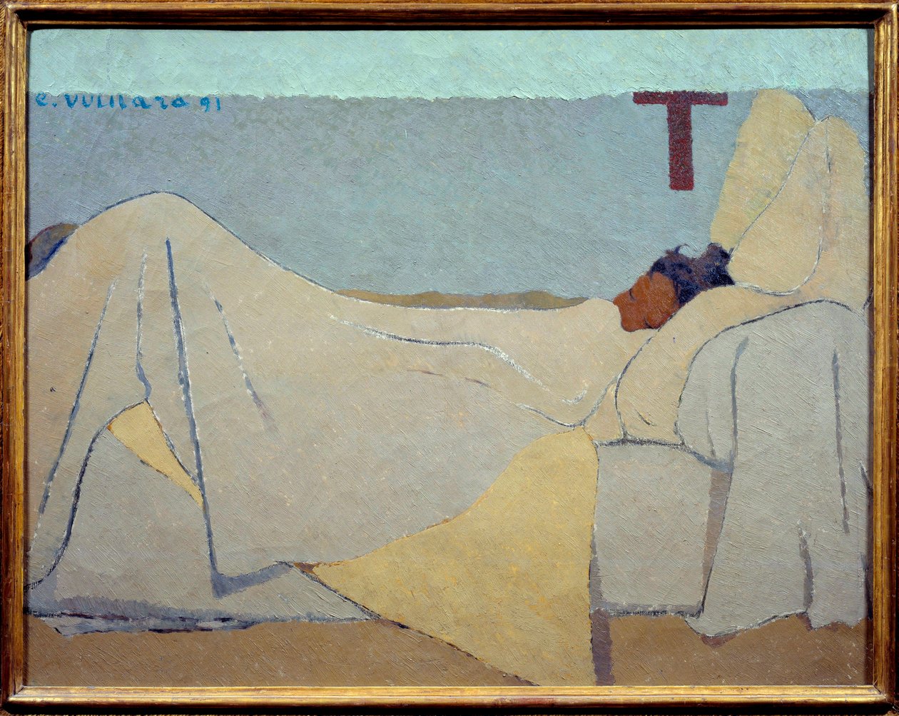 Ágyban alkotó: Edouard Vuillard