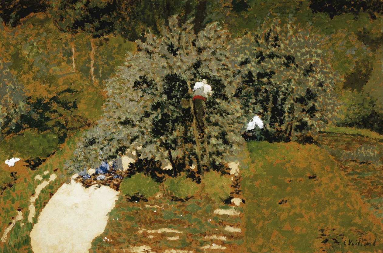 Szedés, 1899-1900. alkotó: Edouard Vuillard