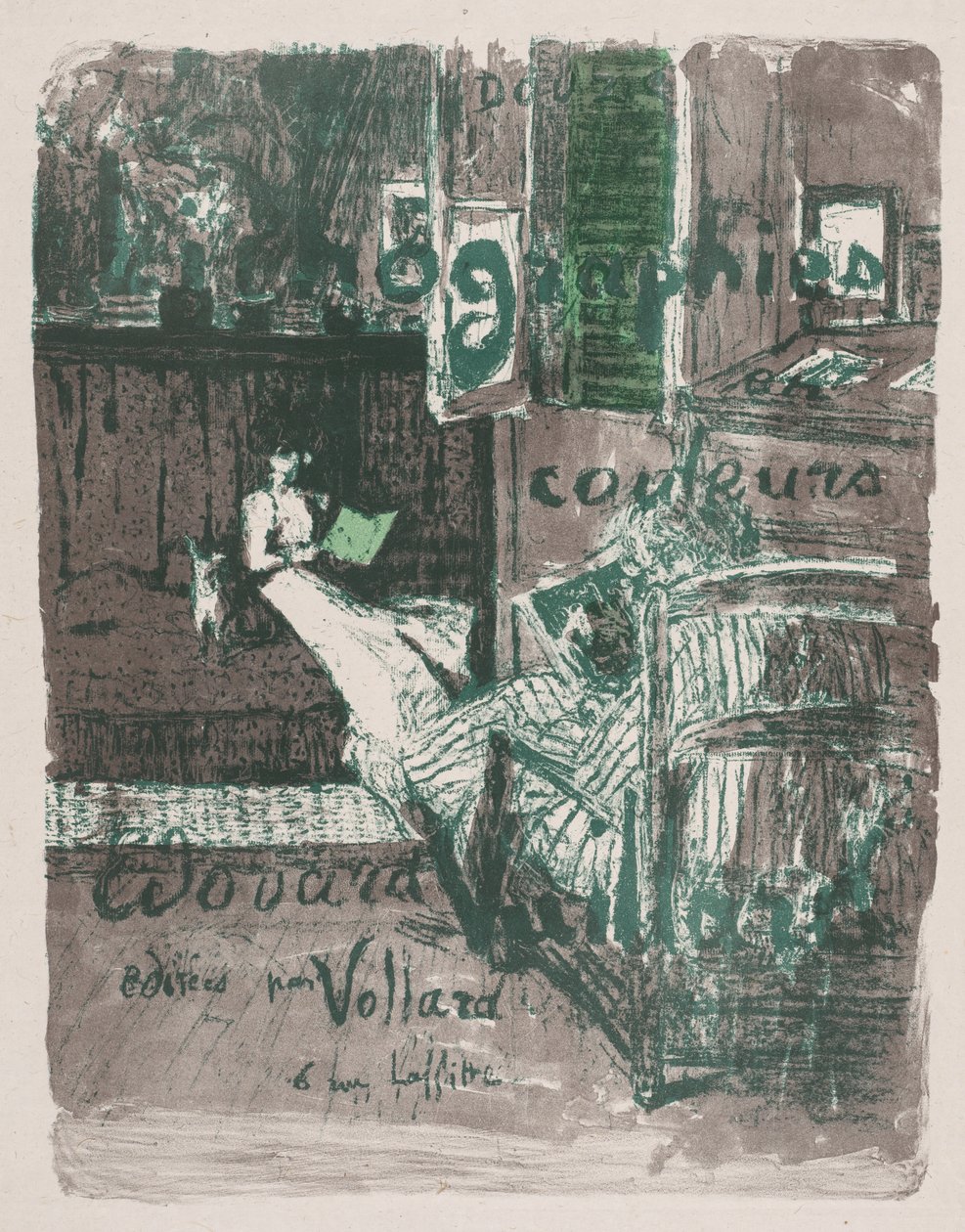 Tájak és belső terek alkotó: Edouard Vuillard