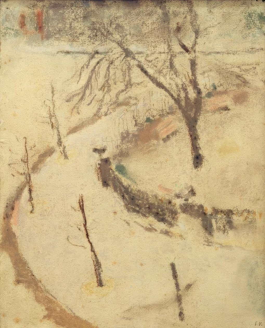 Tél a Berlioz téren alkotó: Edouard Vuillard