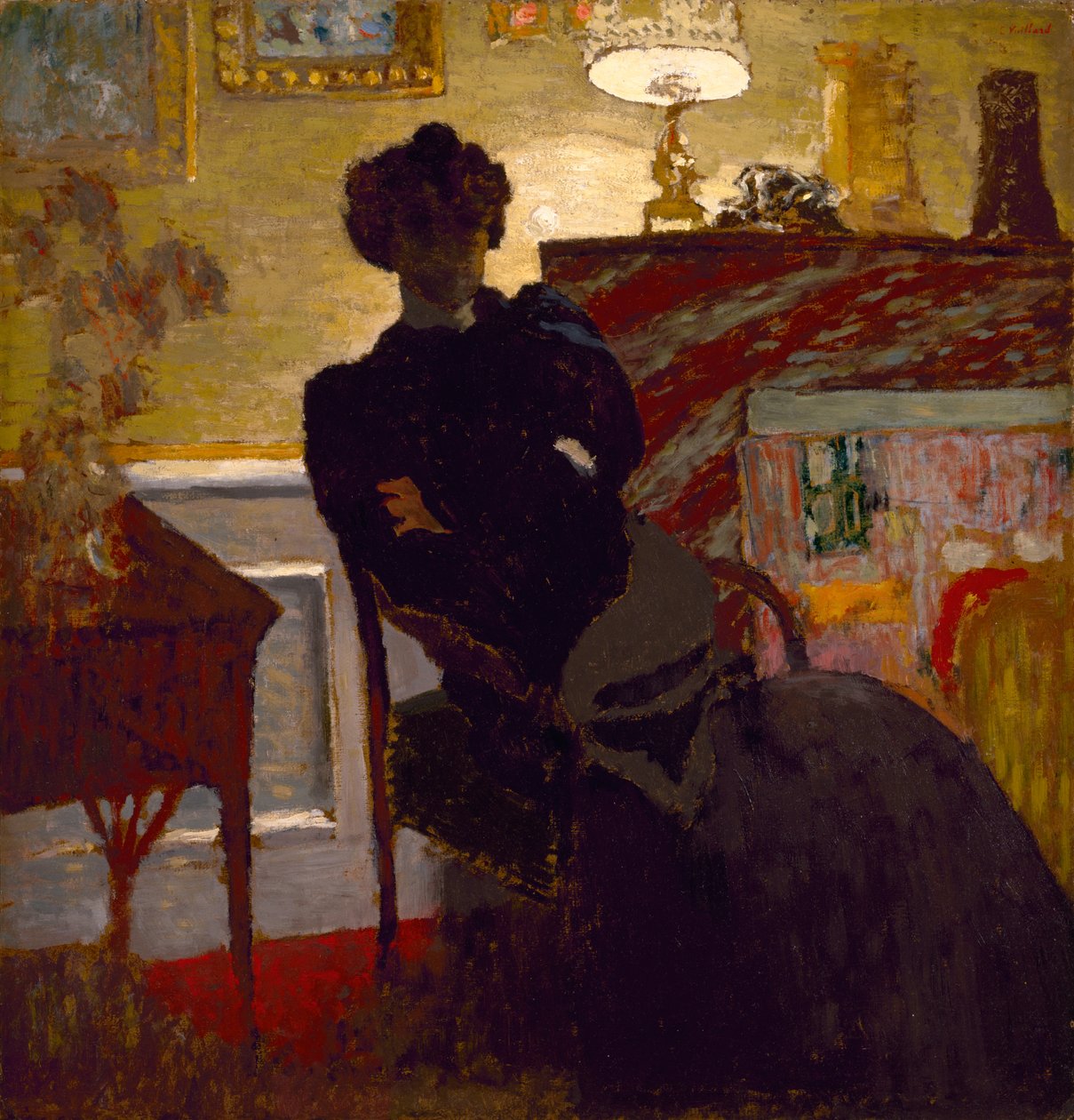 Madame Hessel otthon, 1908 körül alkotó: Edouard Vuillard