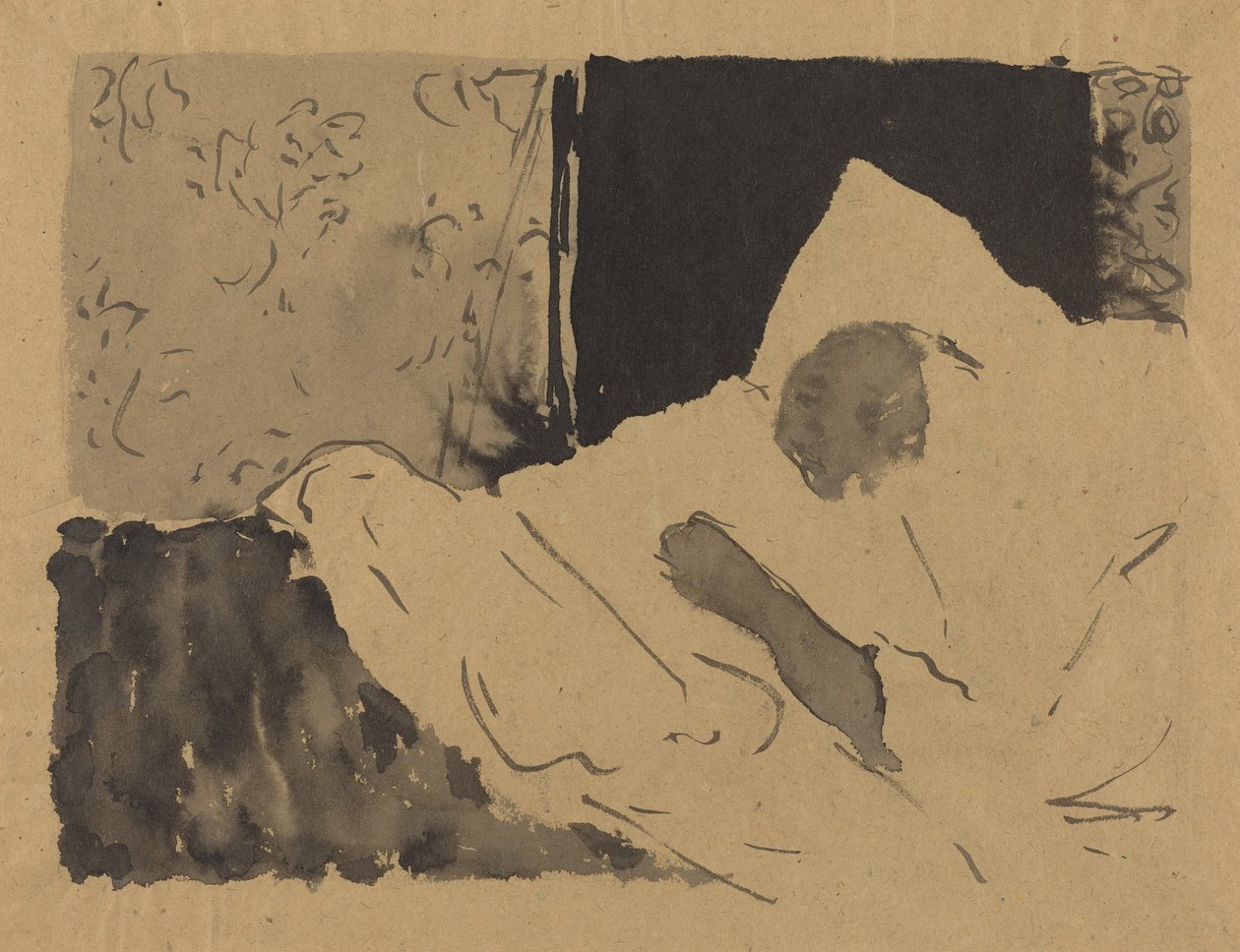 Madame V. Alvás, c. 1892. alkotó: Edouard Vuillard