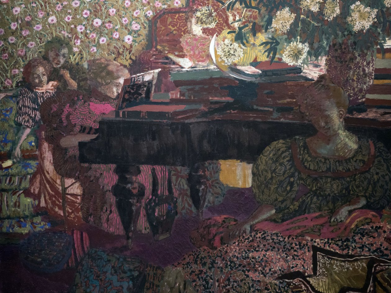 Zene (részletek) alkotó: Edouard Vuillard