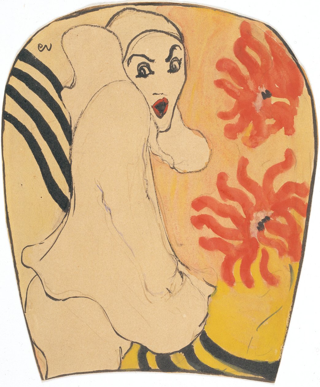 Pierrot alkotó: Edouard Vuillard