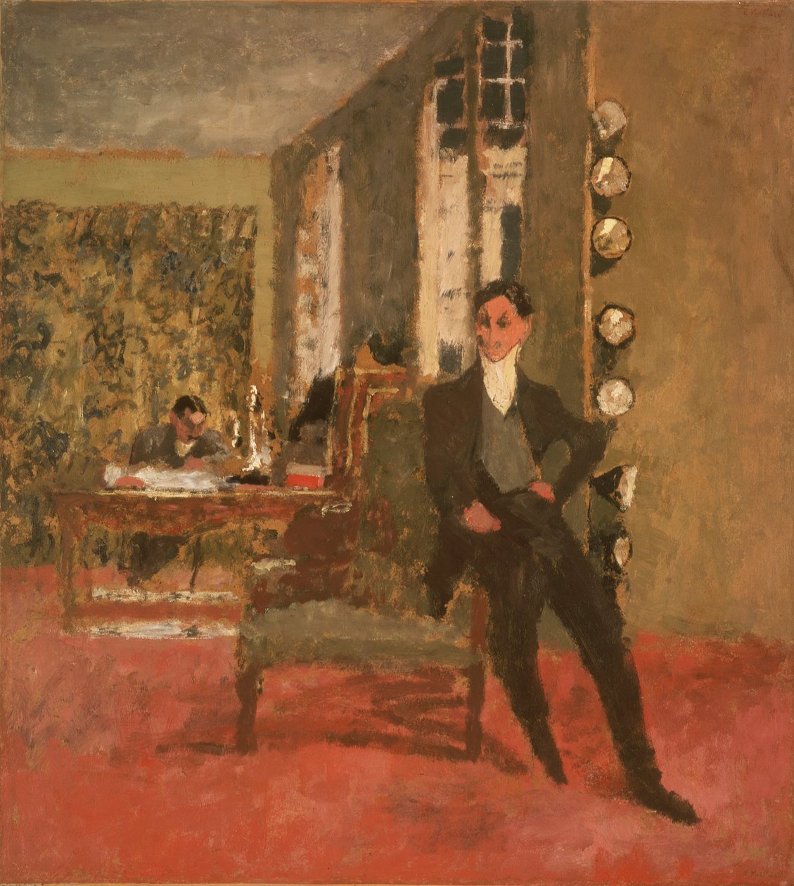 A műkereskedők (a Bernheim-Jeune testvérek) alkotó: Edouard Vuillard