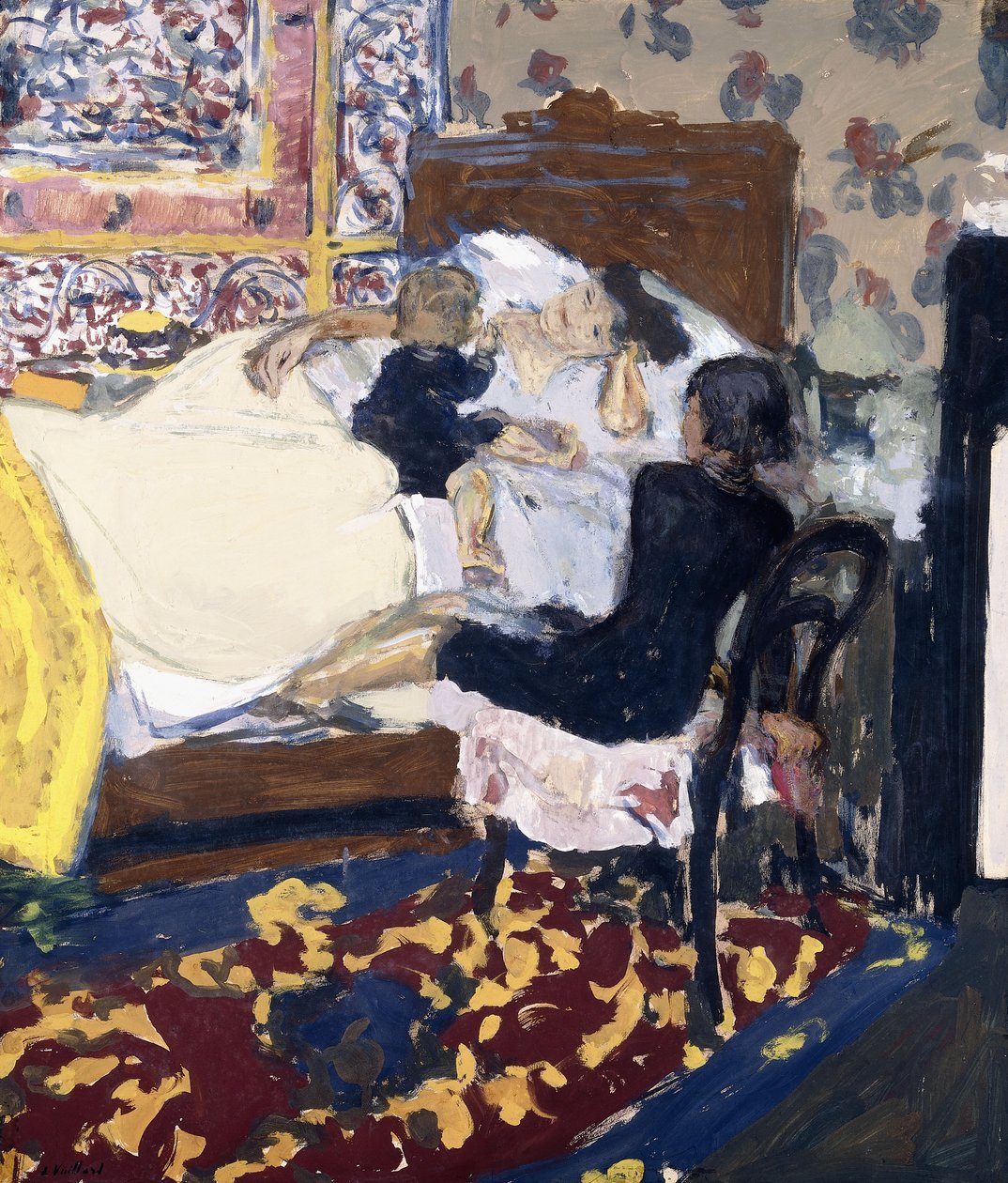 A gyerekek, 1909 alkotó: Edouard Vuillard