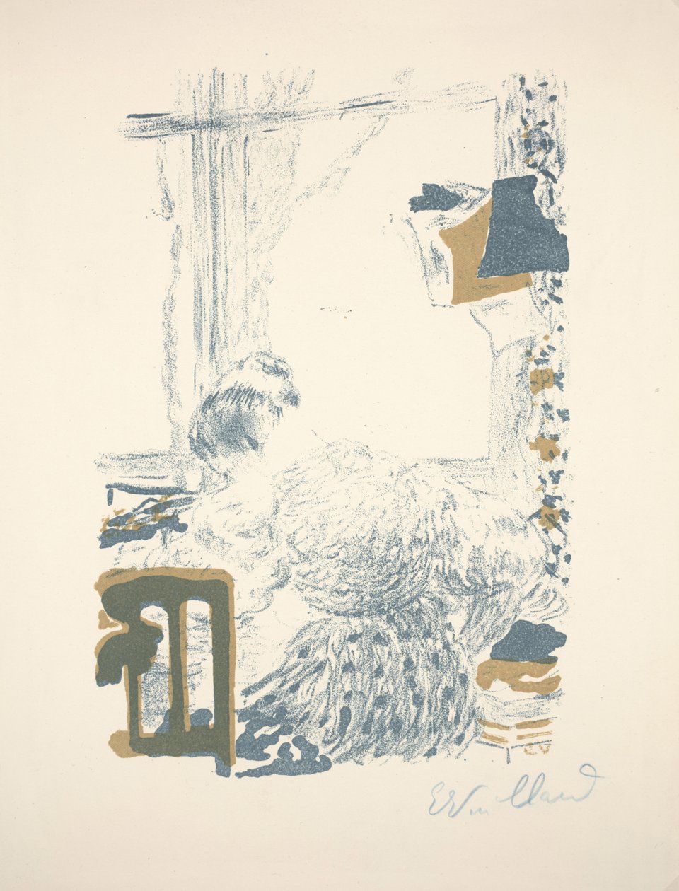 A varrónő alkotó: Edouard Vuillard