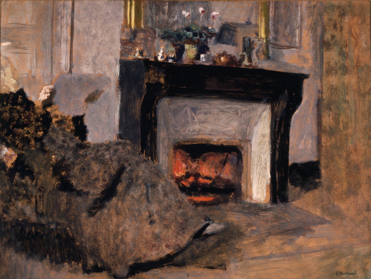 A kandalló alkotó: Edouard Vuillard