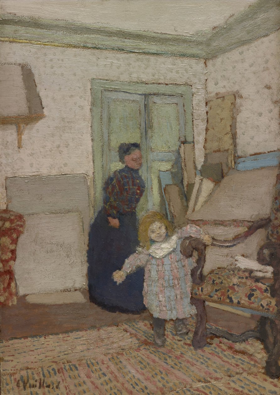Az első lépések alkotó: Edouard Vuillard