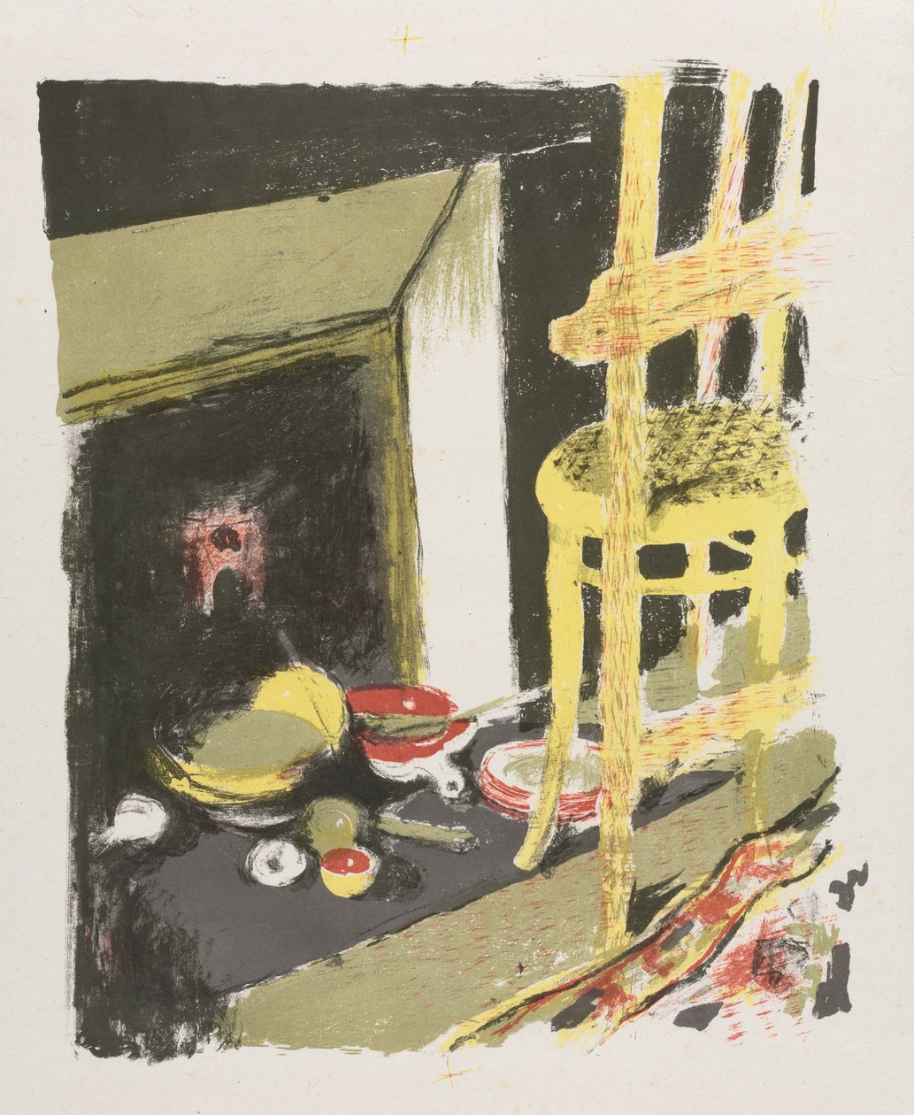 A kandalló alkotó: Edouard Vuillard