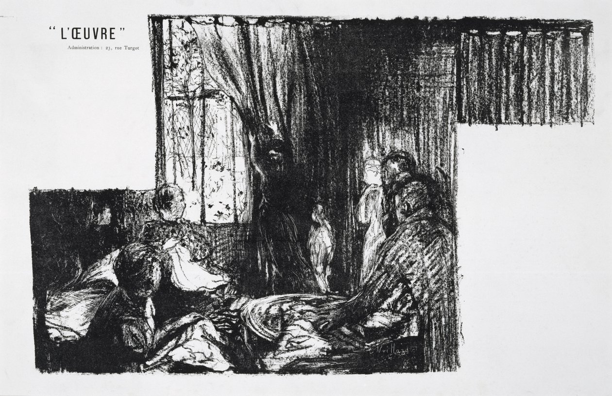 A társadalom oszlopai, 1896 alkotó: Edouard Vuillard