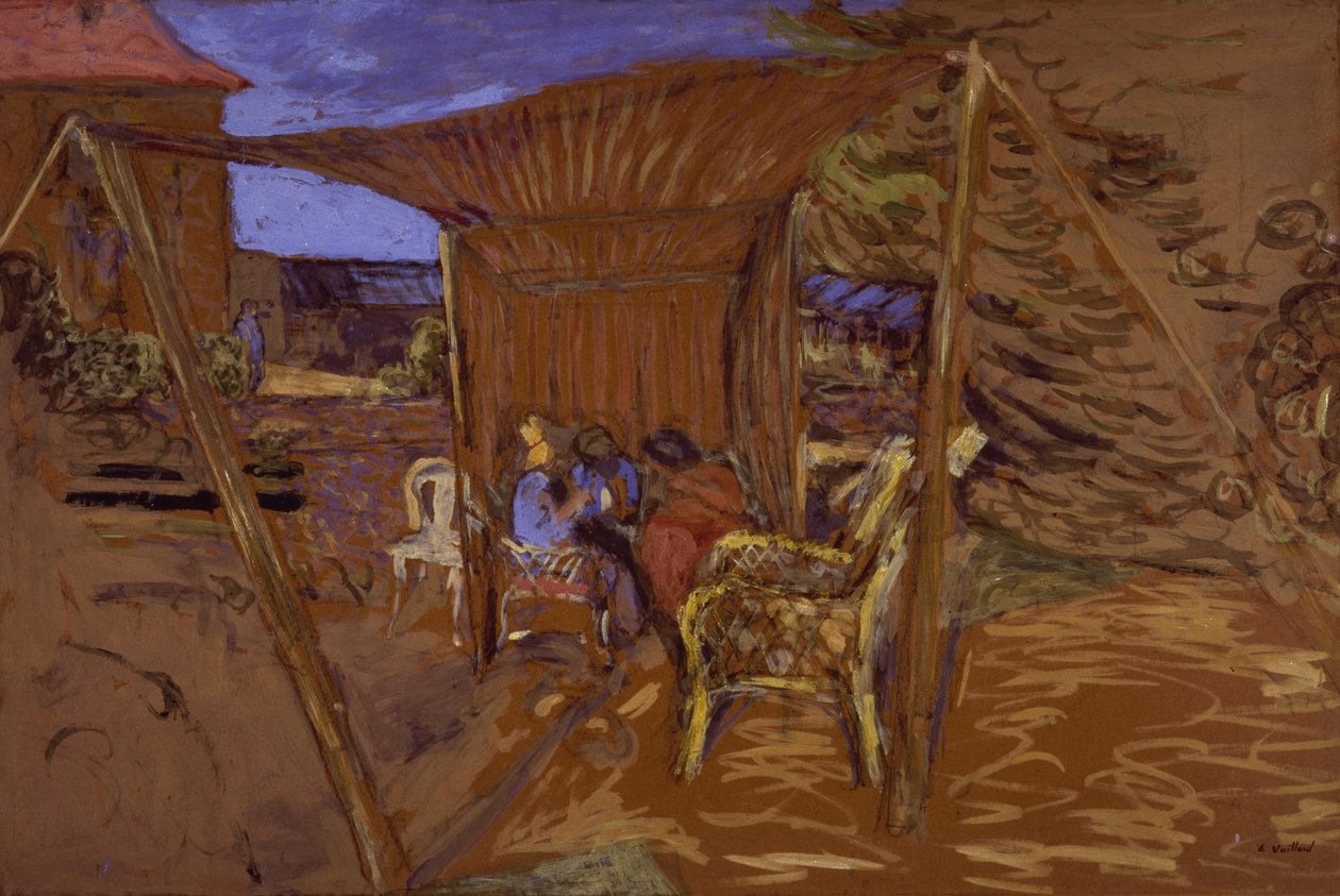 A sátor, 1908 alkotó: Edouard Vuillard