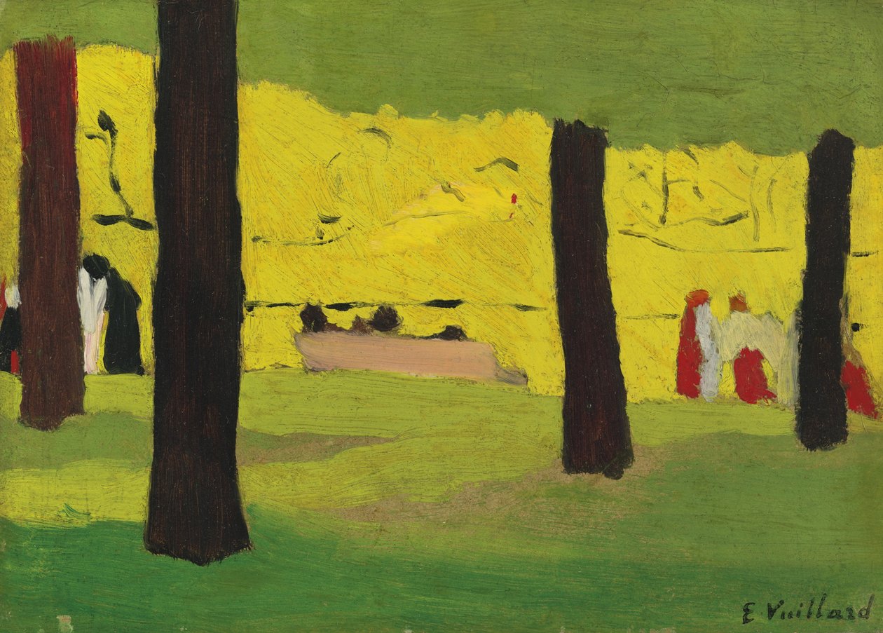 A rózsaszín pad, c. 1890 alkotó: Edouard Vuillard