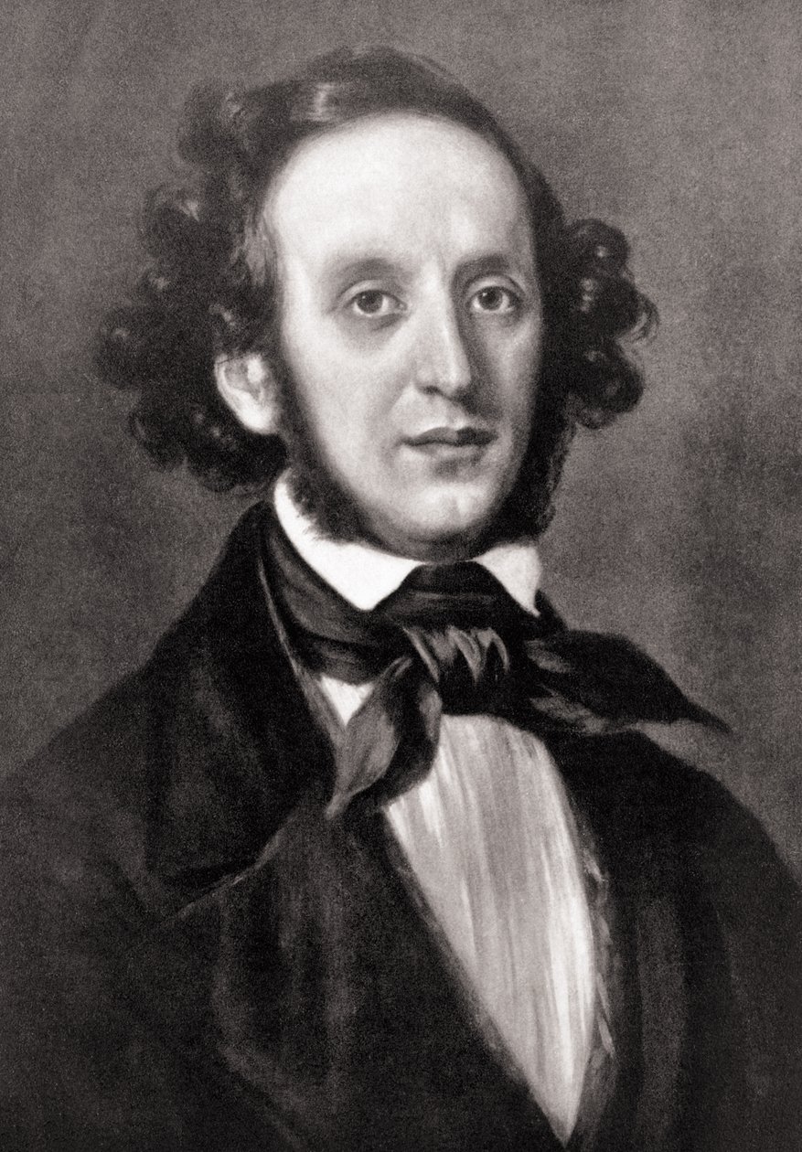 Felix Mendelssohn alkotó: Eduard Magnus