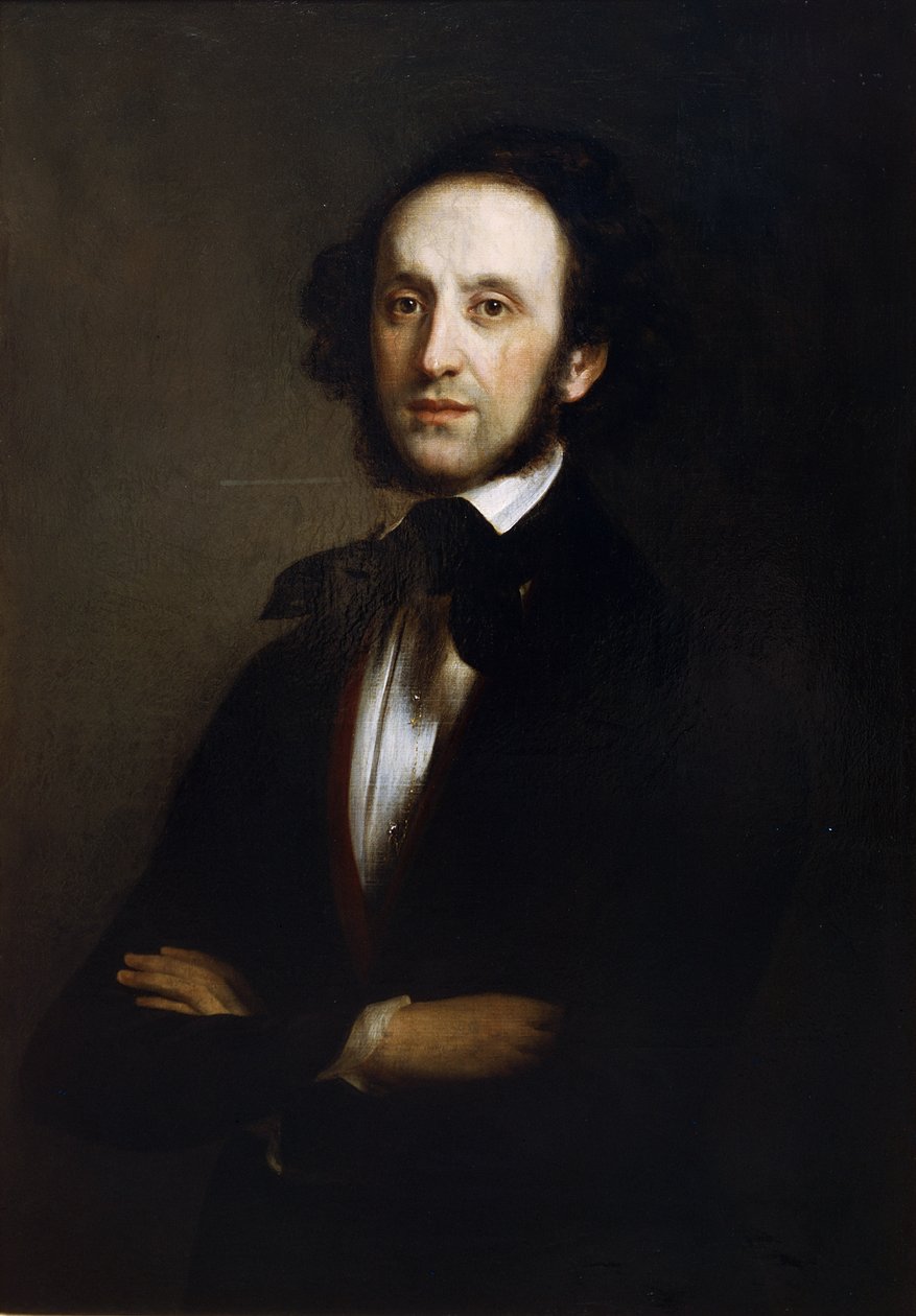 Felix Mendelssohn alkotó: Eduard Magnus