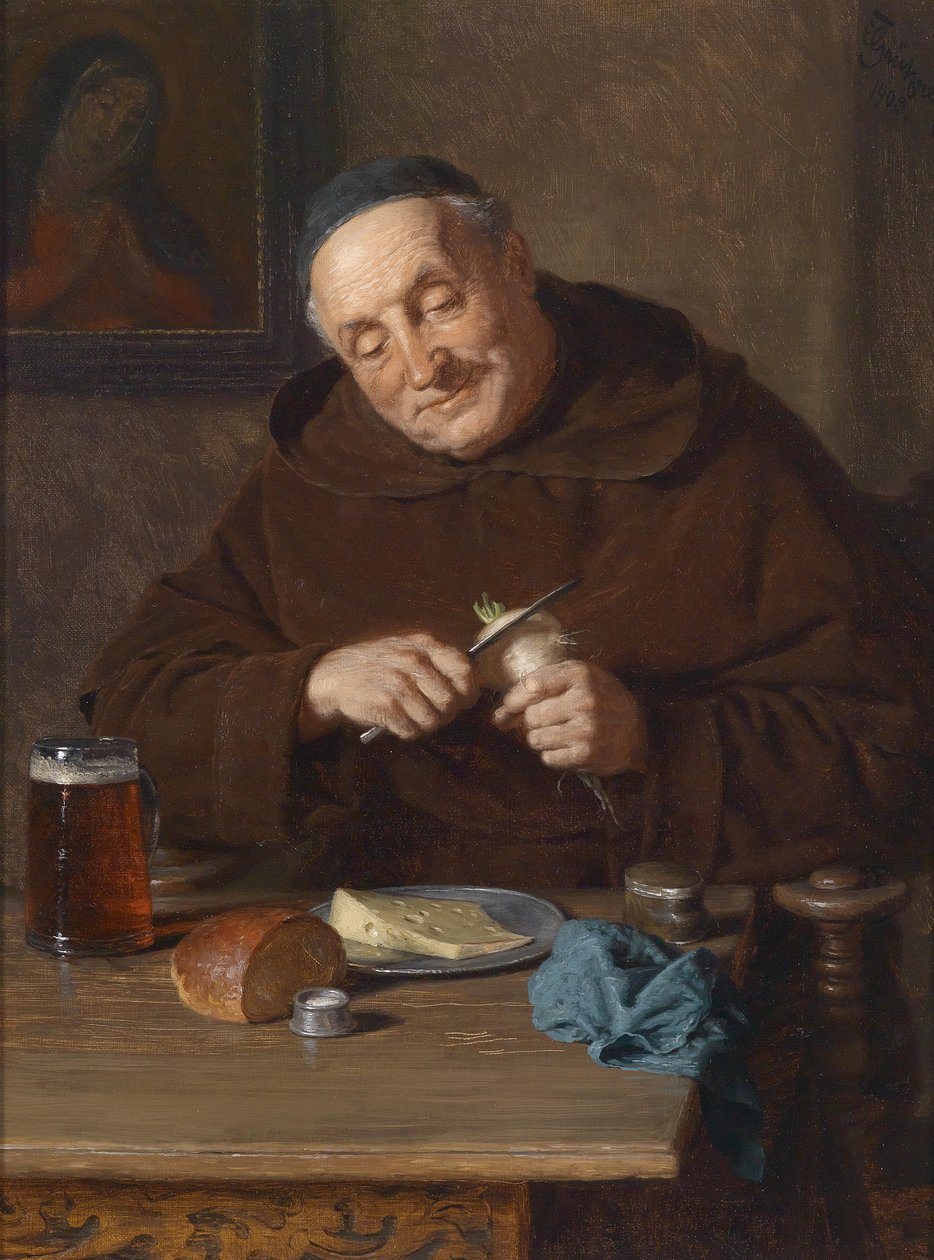 Kenyéridő alkotó: Eduard von Grutzner