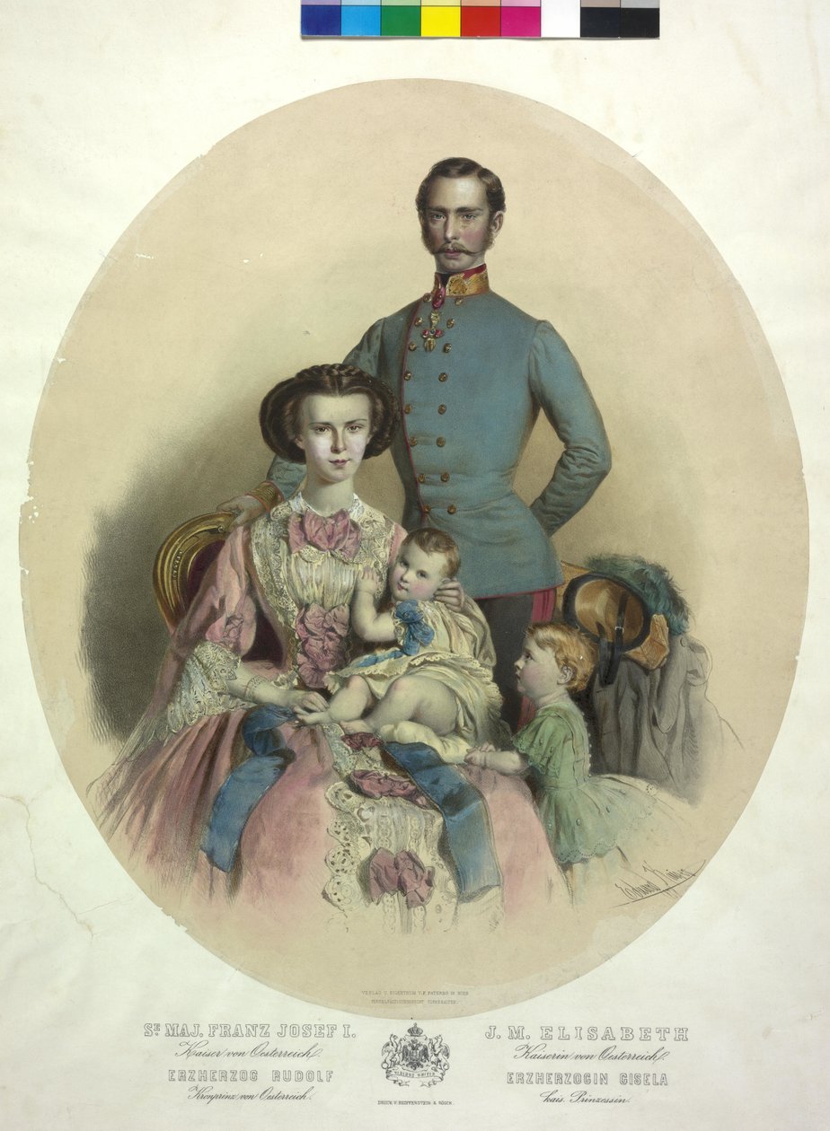 I. Ferenc József osztrák császár alkotó: Eduard Kaiser