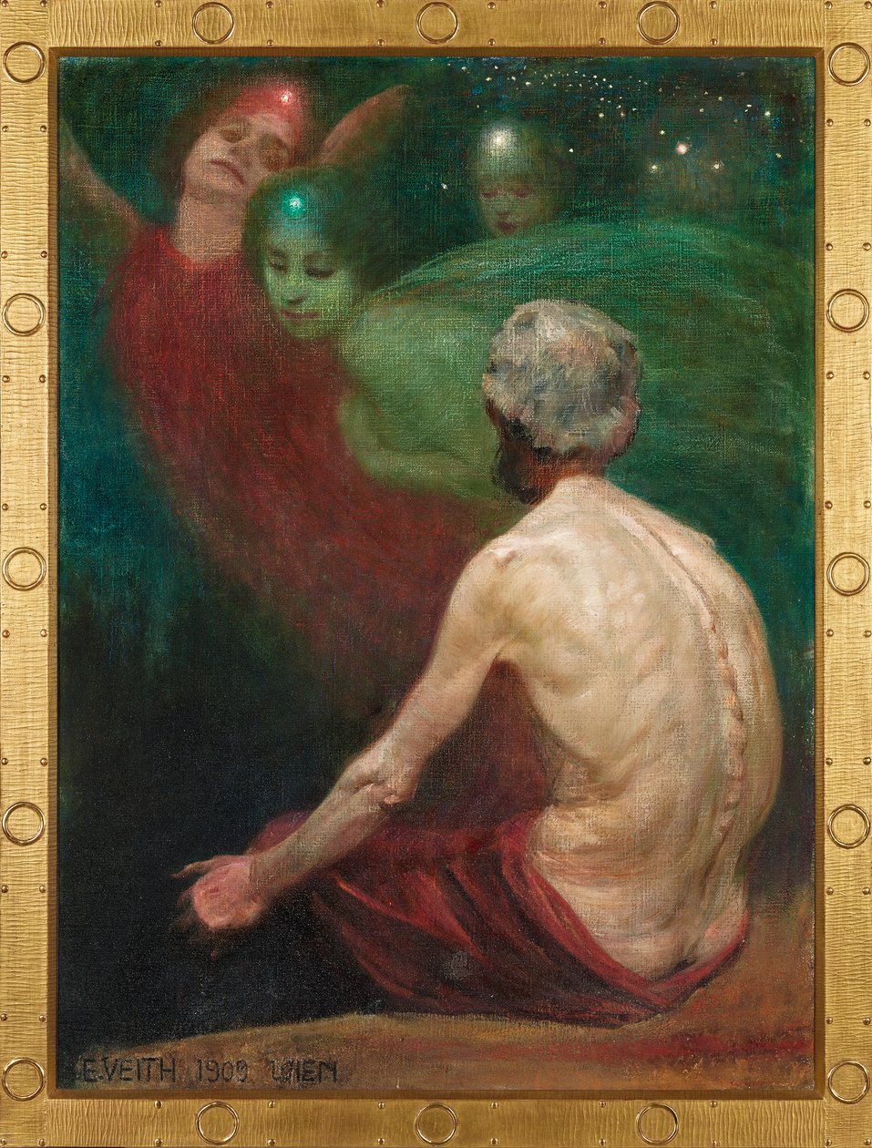 Alberich és a rajnai lányok alkotó: Eduard Veith