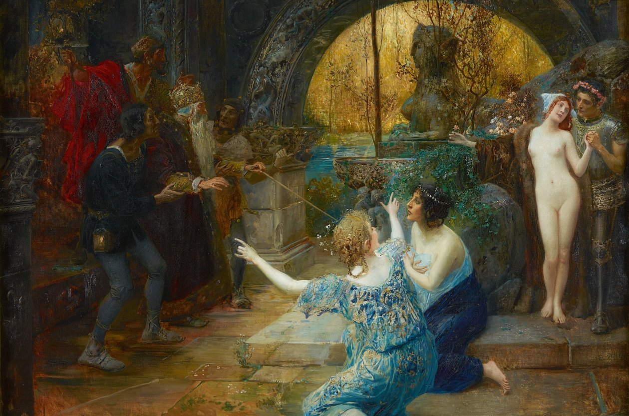 Az ifjúság kútja, c. 1890. alkotó: Eduard Veith