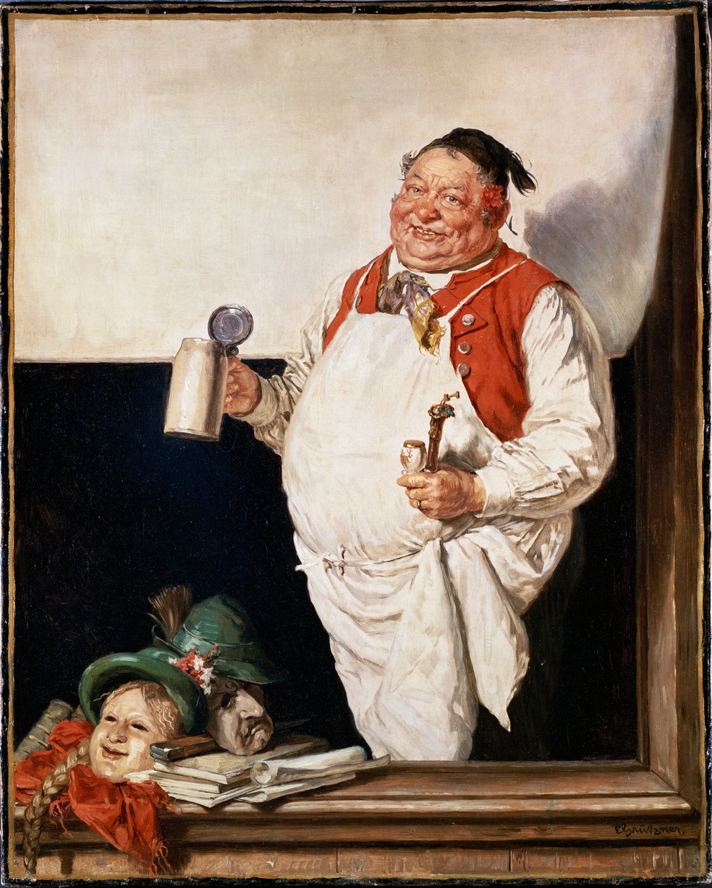 A fogadós alkotó: Eduard von Grutzner