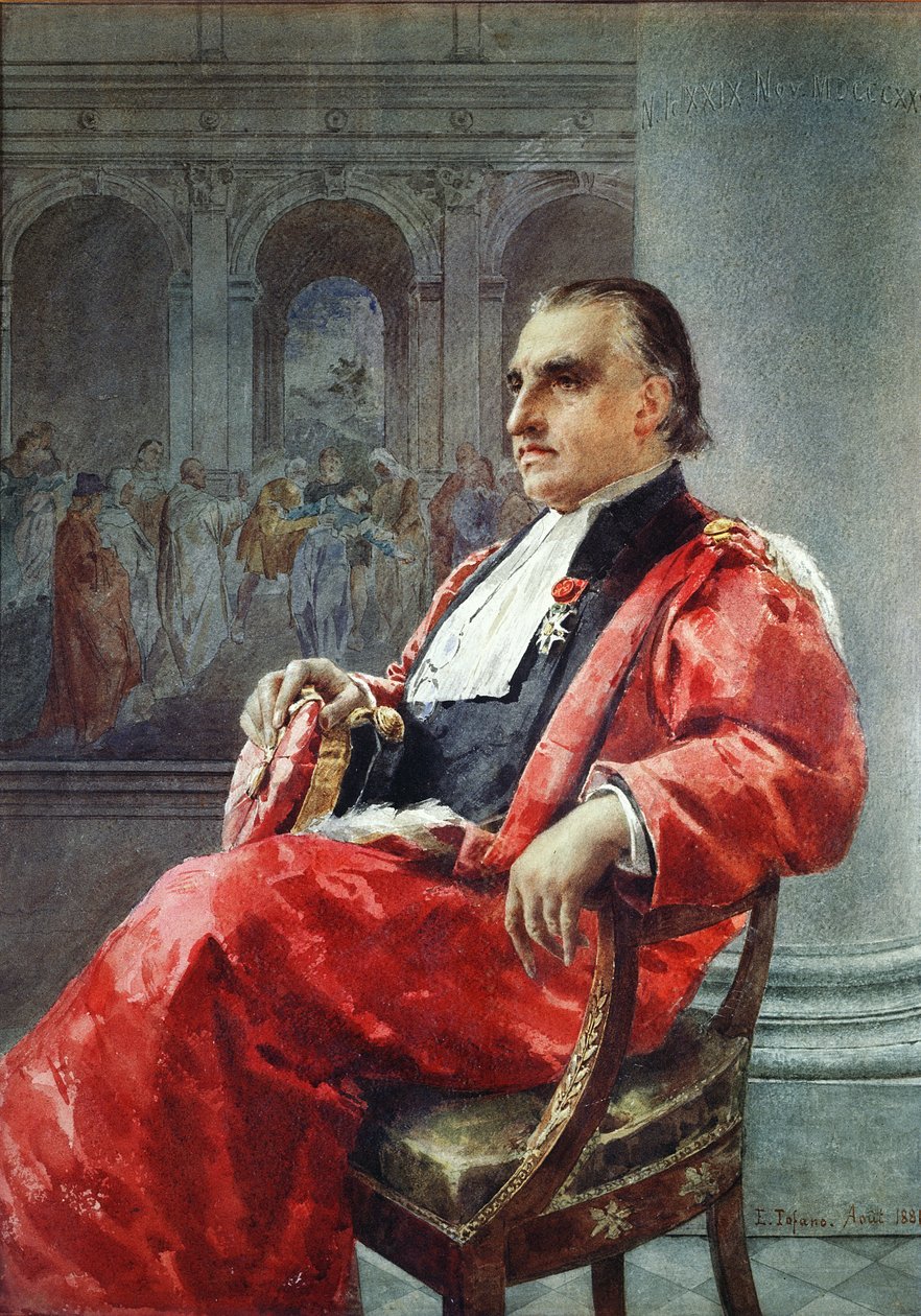 Jean-Martin Charcot (1825-93) 1881. augusztus alkotó: Eduardo Tofano